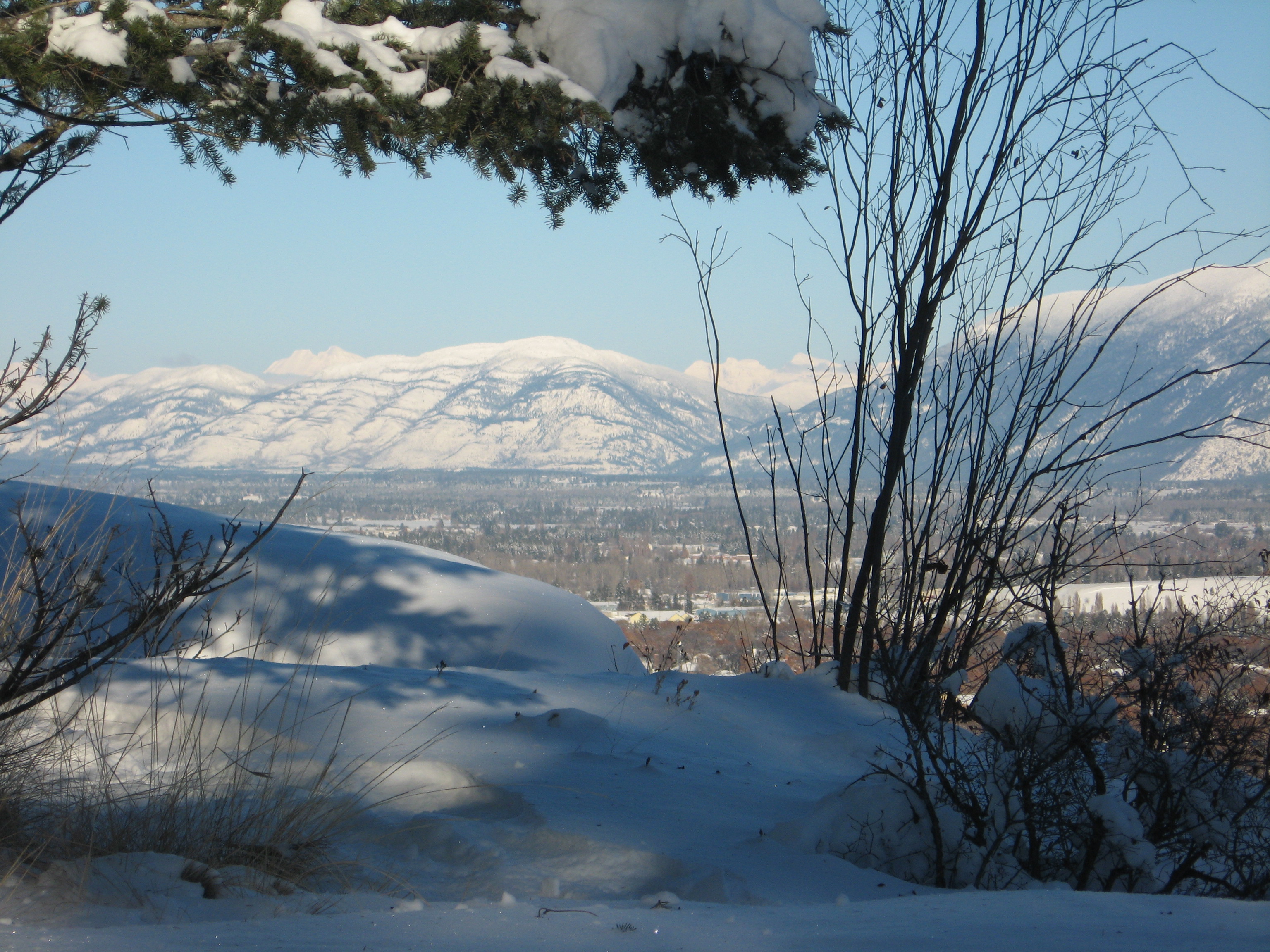 View from Van Riper Easement in winter by AmyGroutMFWP