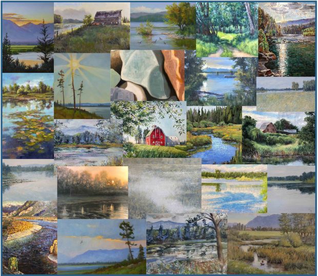 Online Auction for Flathead River in Paint is Live NOW thru Dec. 7