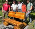 Unveiling Honorary Benches at Harrell Forest